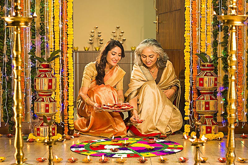 Дивали — семейный праздник