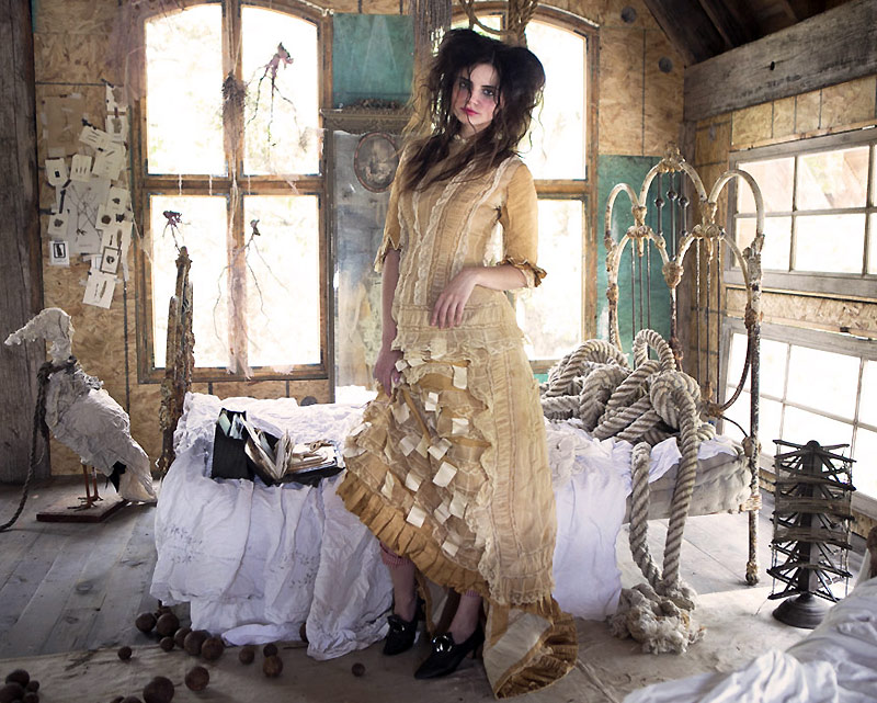 Винтажное длинное бохо платье