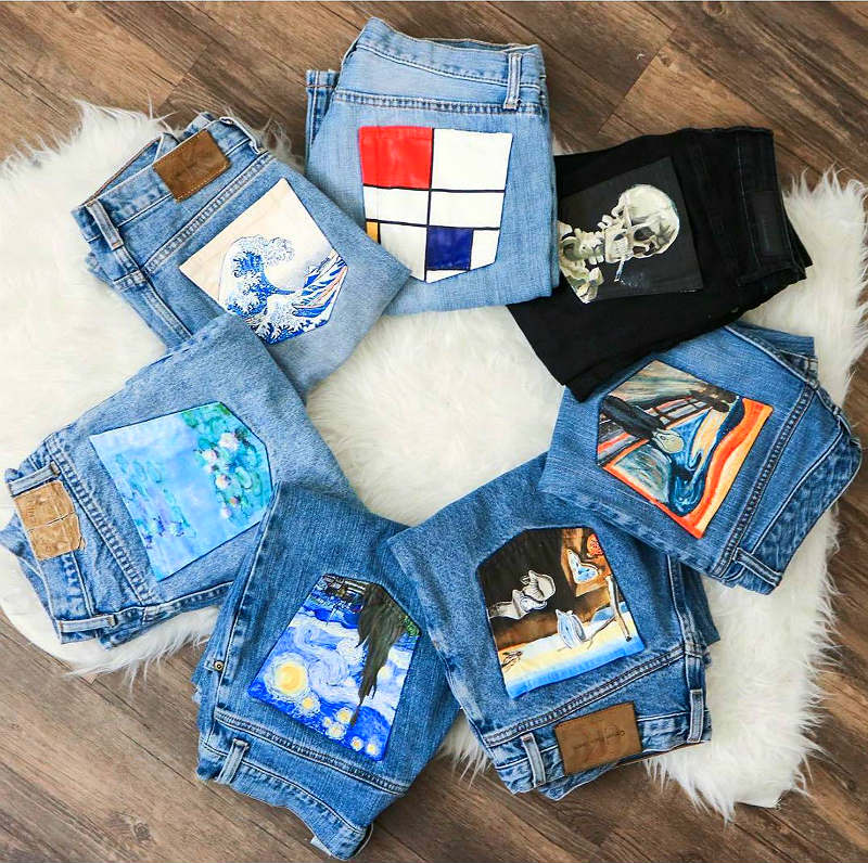 Модные джинсы на осень