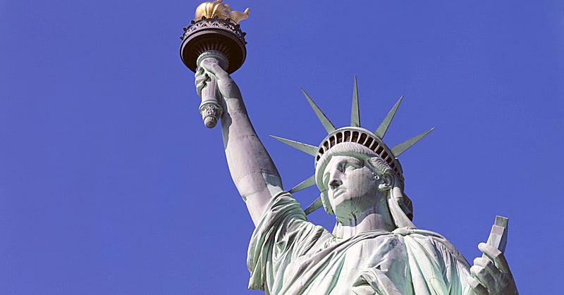 Эффект Манделы, пример статуи Свободы