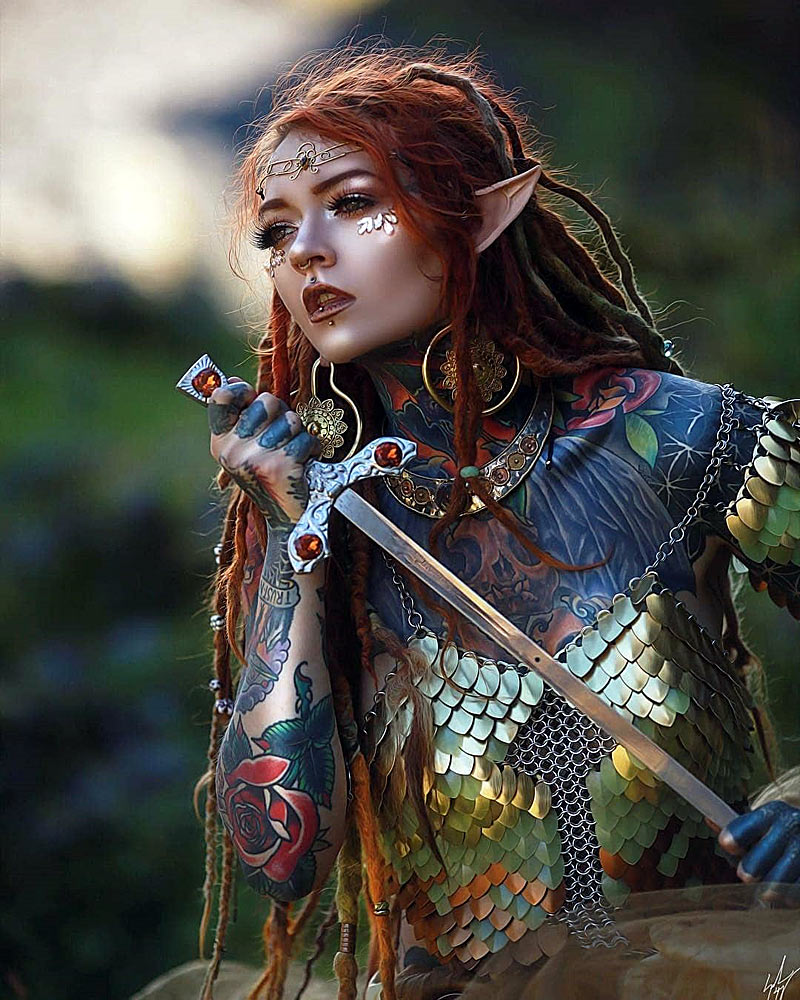 Эльфийский костюм для Хэллоуина