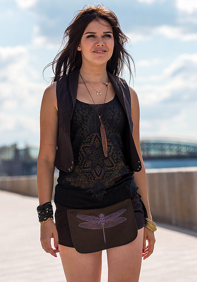 Этнические сумочки на пояс