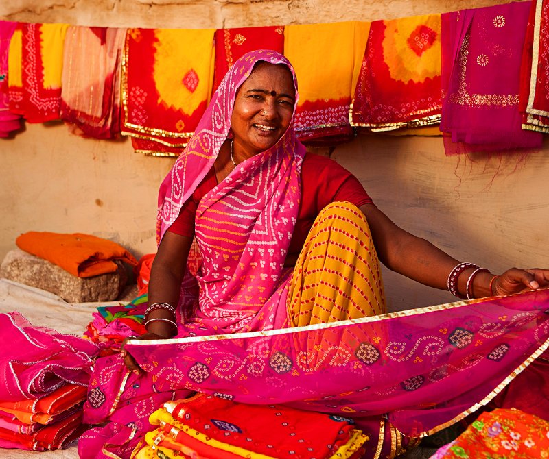 Индийское сари