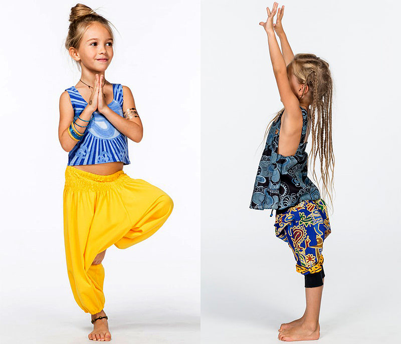 Детская одежда для йоги