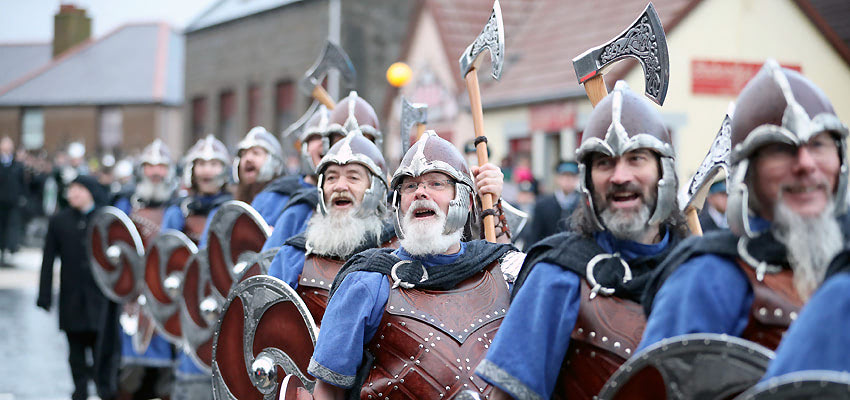 Фестиваль викингов в январе