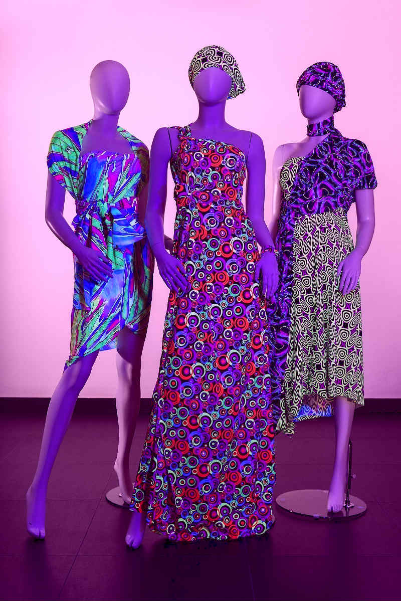 Красивая флуоресцентная одежда