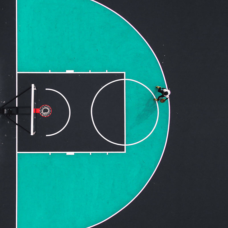 Фото дронов — баскетбол