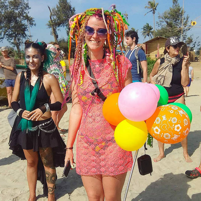 Фестиваль фриков на Гоа