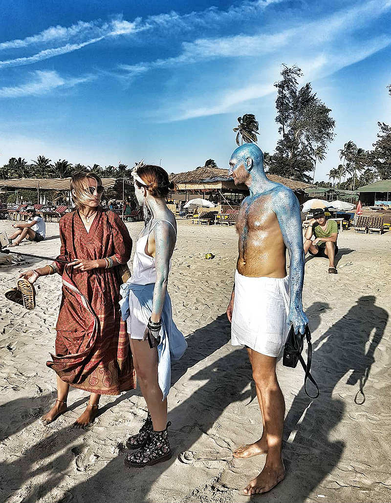 Фрик фестиваль в Арамболе Гоа