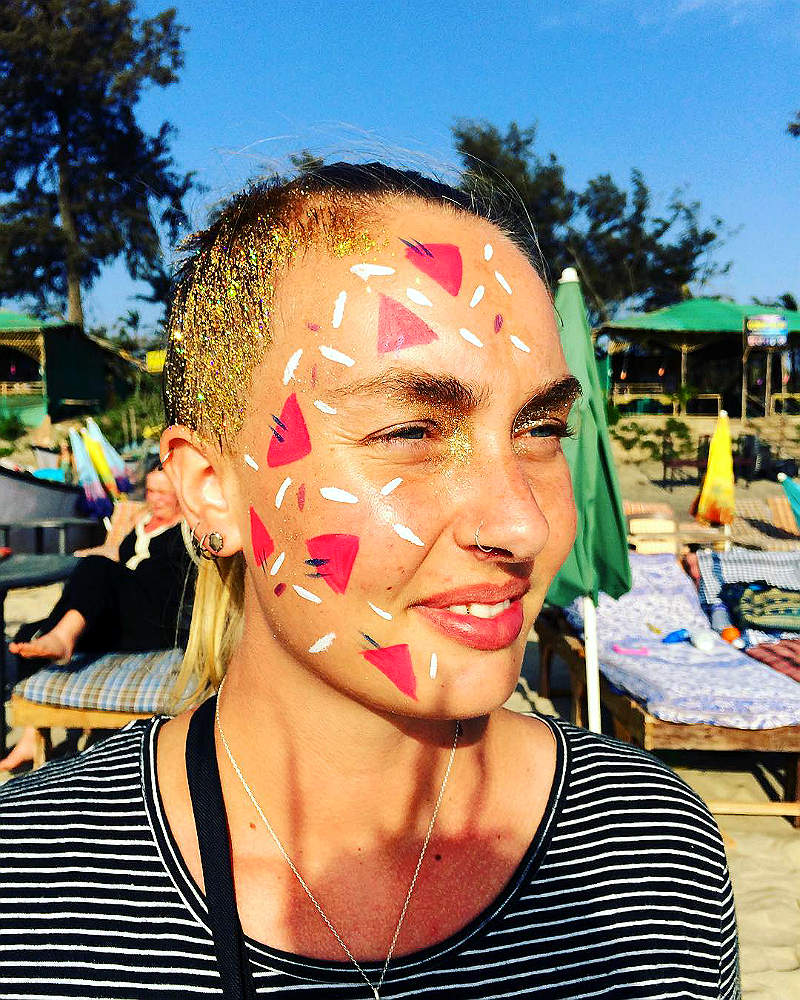 Фрики на фестивале Гоа