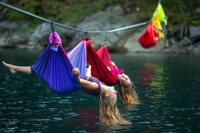 Гамак подвесной в интерьере