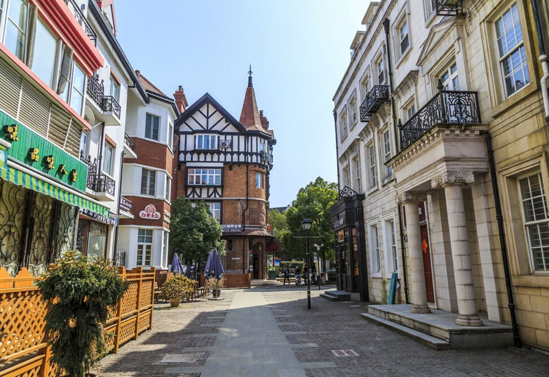 Китайский город-призрак Темза-Сити