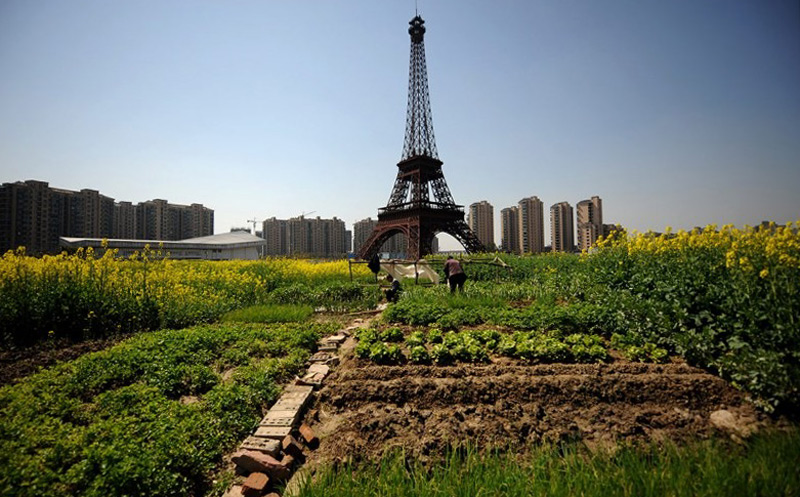 Китайский город-призрак Тяньдучэн