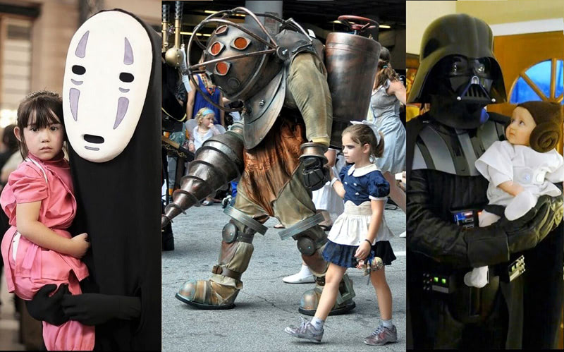 костюмы детей, Хэллоуин