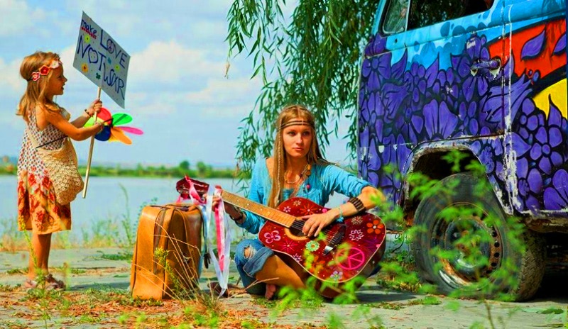 Модный стиль хиппи