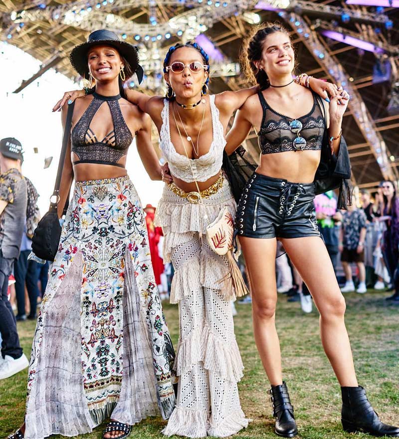 Хиппи-стиль на фестивалях