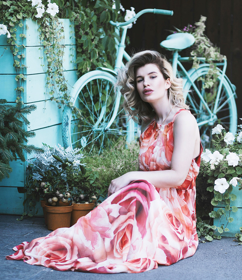 Хлопковые платья макси