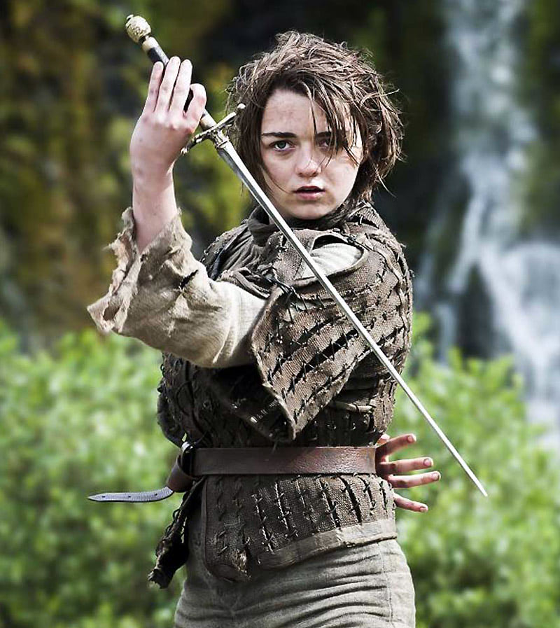Персонаж сериала «Игра престолов» Арья Старк