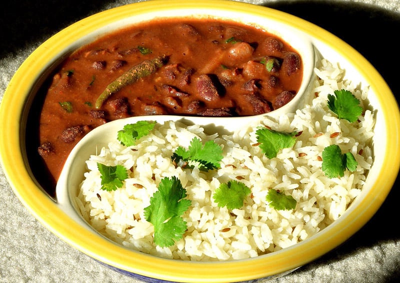 Индийское блюдо Райма-масала