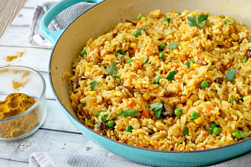 Индийский рис со спициями