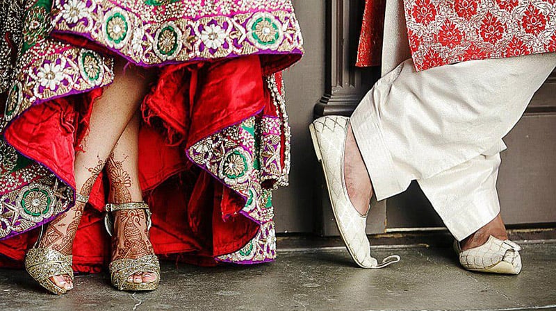 Обувь индийская свадебная