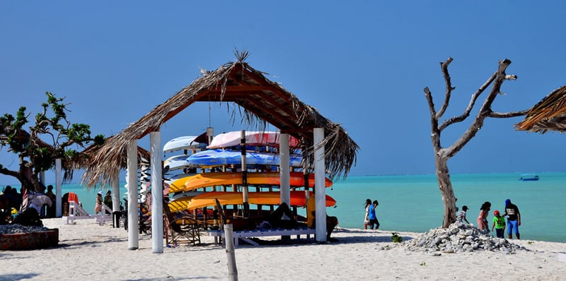 Индийский остров Миникой