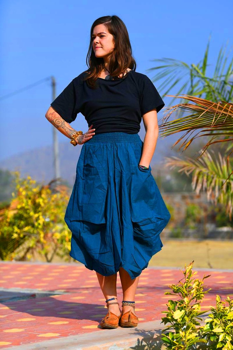 Шаровары линия талии