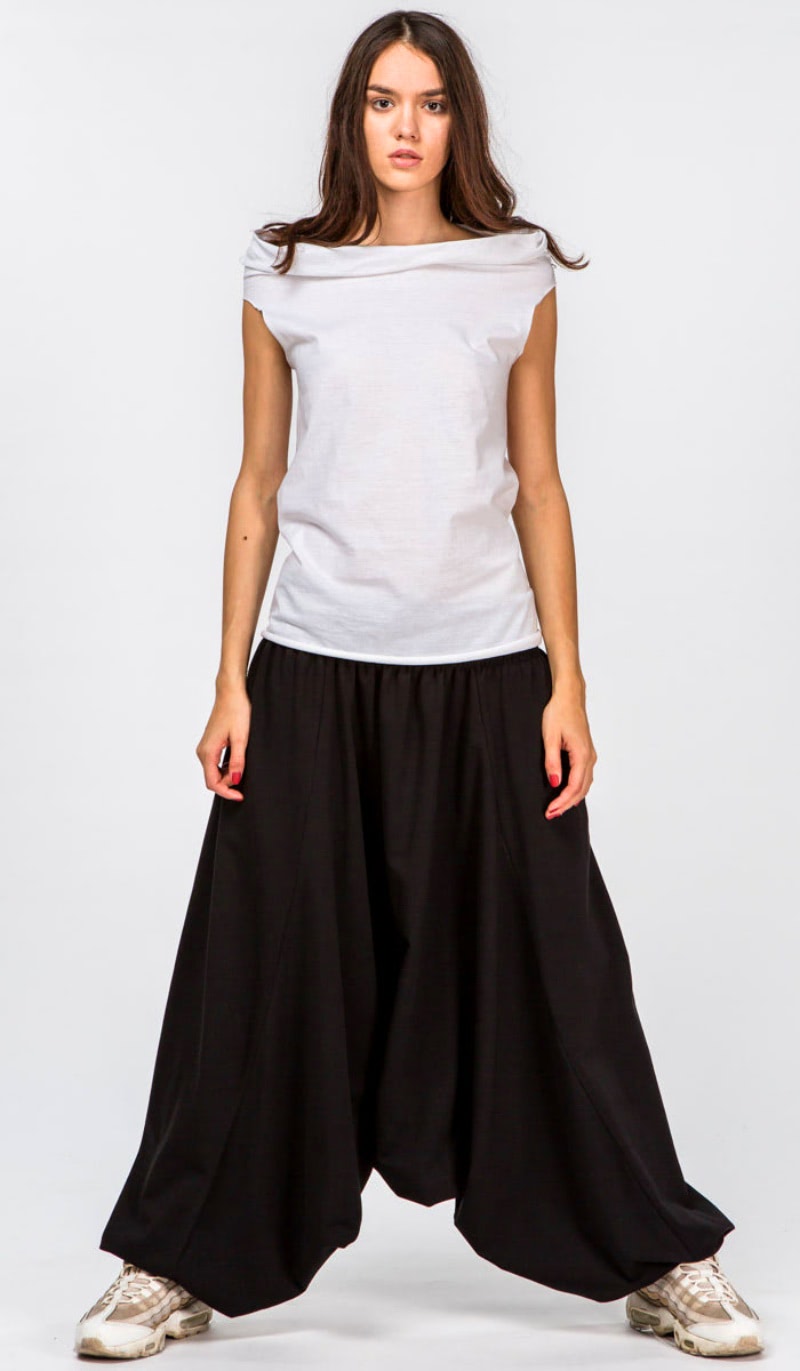 Шаровары и сочетание