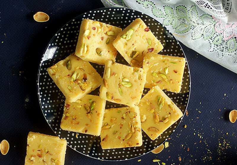 Индийская сладость бурфи