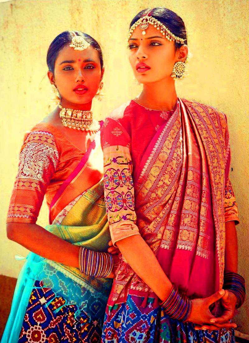 Стильный мейкап индианок