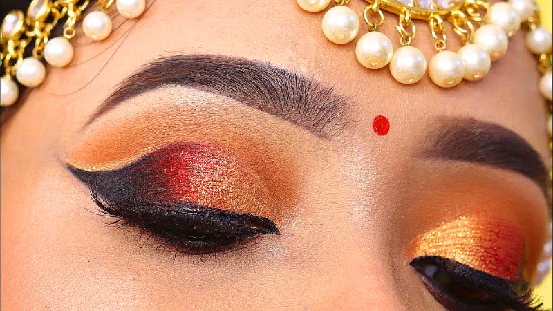 Макияж индианок: глаза