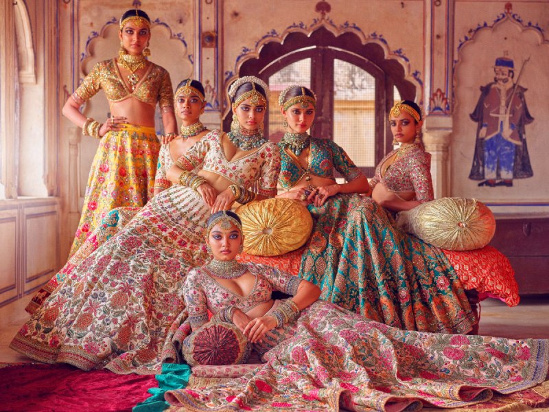 Приемы макияжа женщин Индии