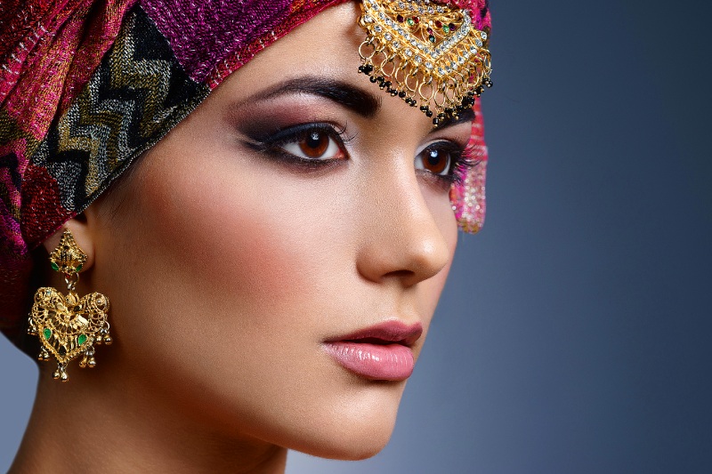 Мейкап индианок: брови