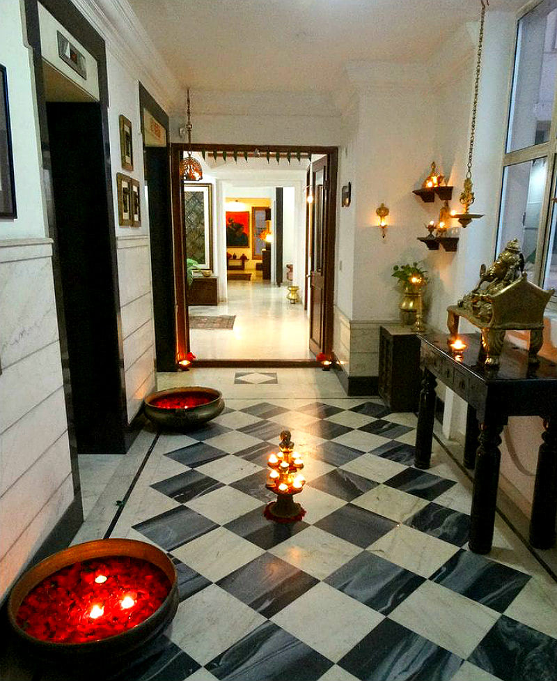 Индийский стиль в интерьере