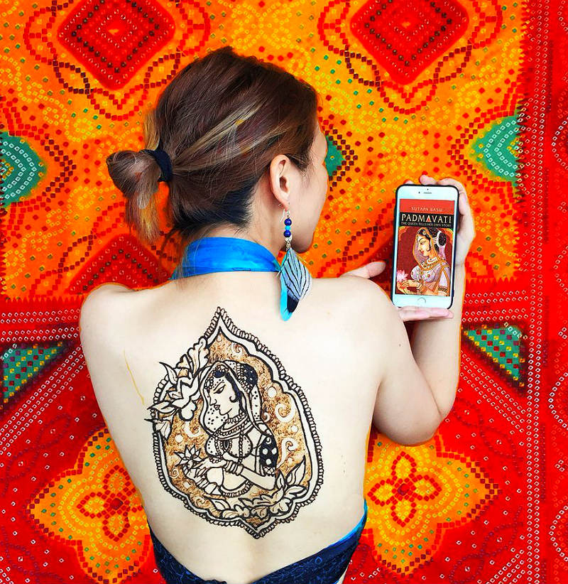 Индийский стиль татуировки