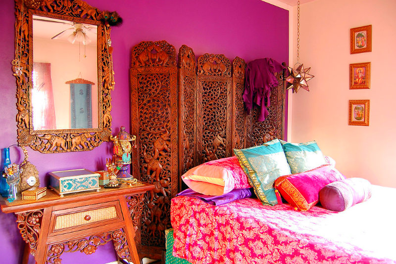 Индийский стиль интерьер