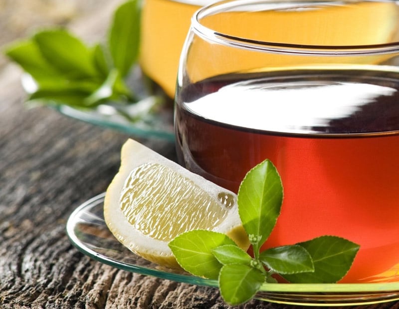 Индийский чай с лимоном