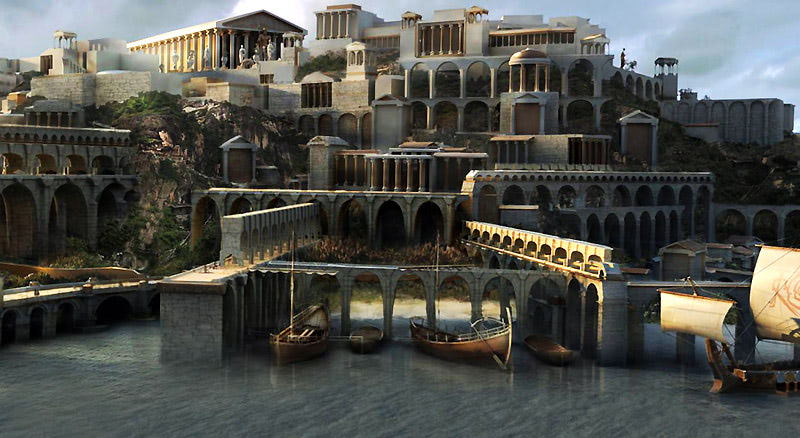 Исчезнувшая цивилизация Атлантиды