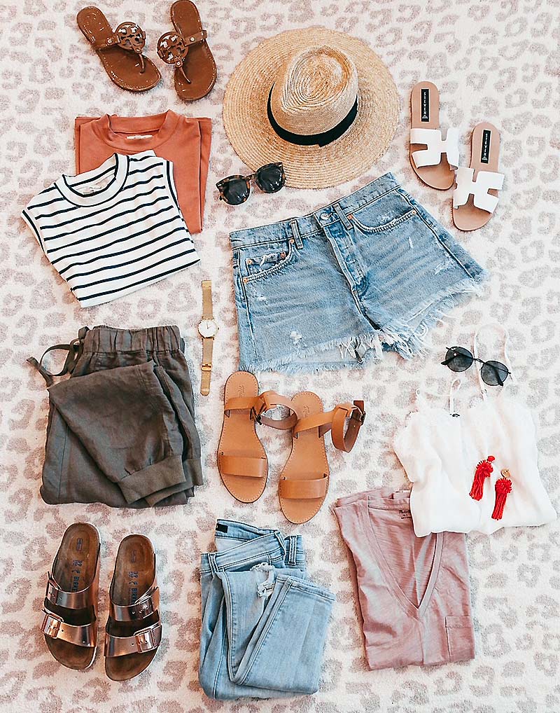 Капсульный гардероб, набор для отпуска