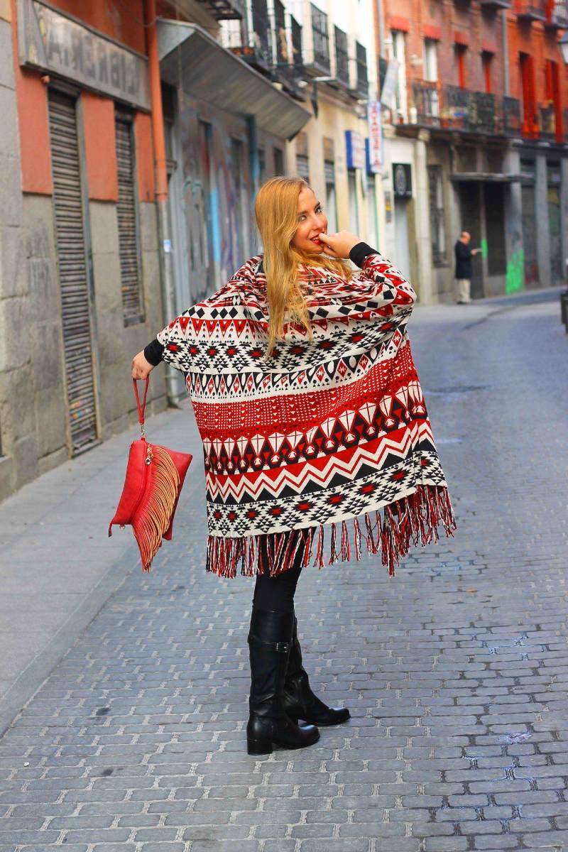 Сочетание кардиганов бохо