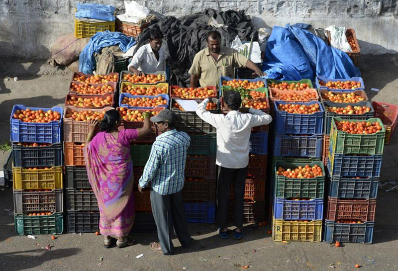 Каста вайшьи на рынке