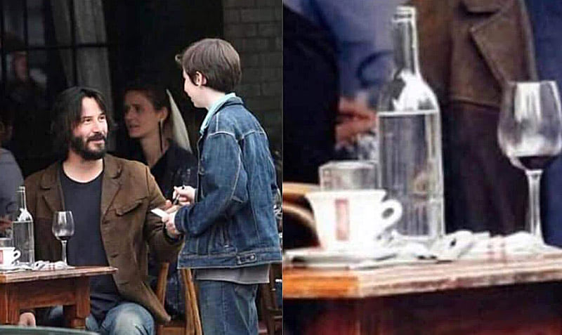 Мем про Киану Ривза