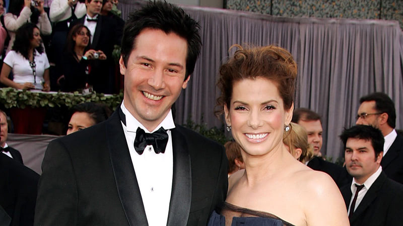 Киану Ривз и Санлра Баллок