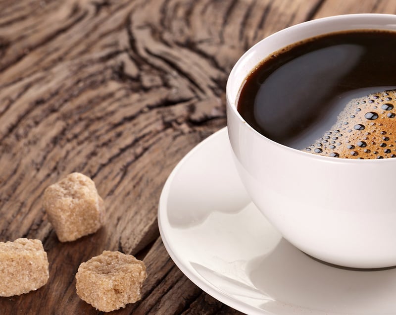 Чашка индийского кофе