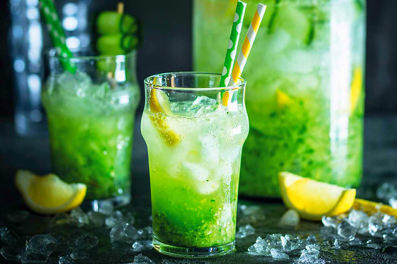 Зеленые коктейли