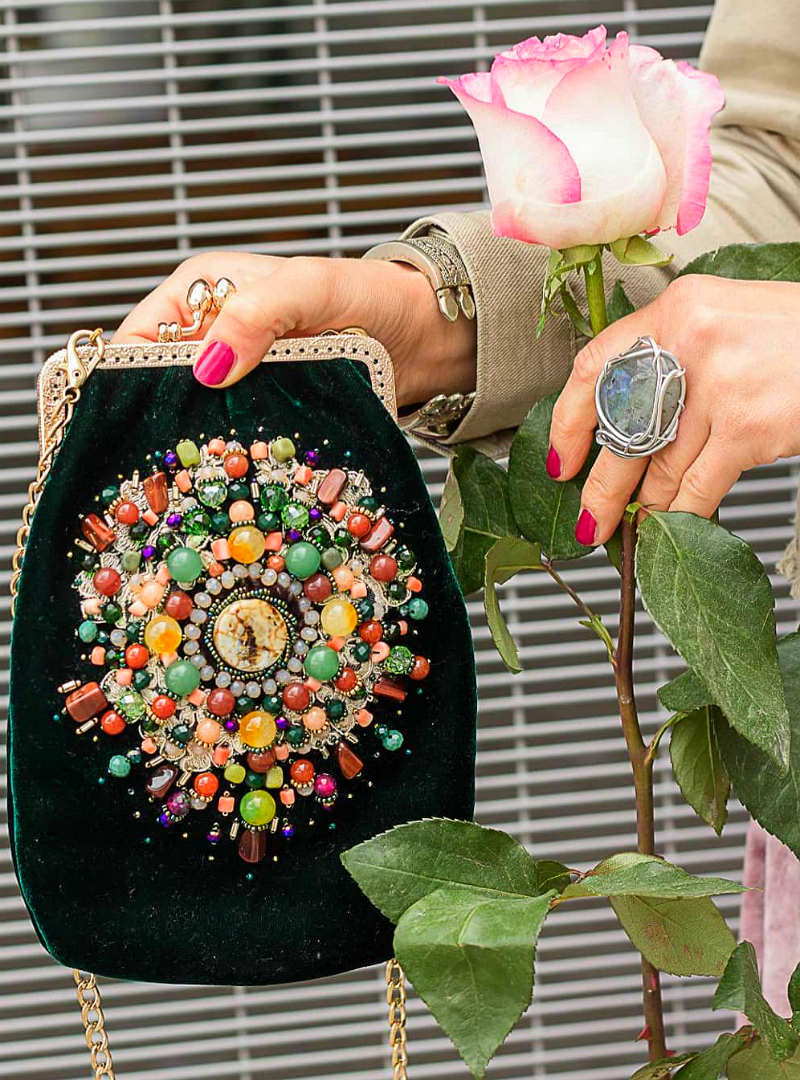 Комбинировать вещи бохо с аксессуарами