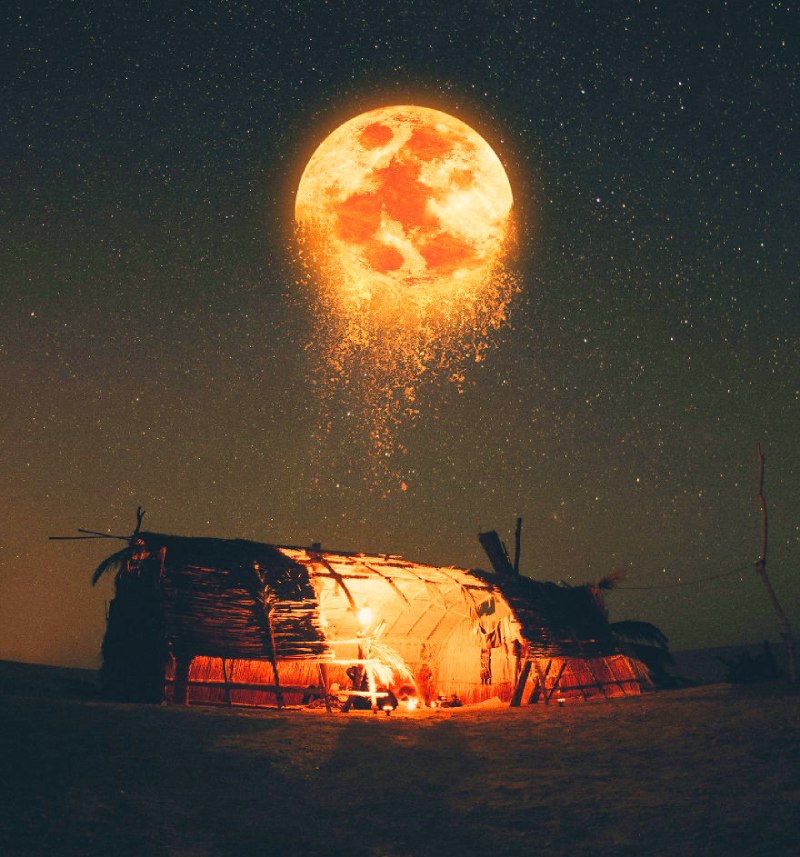 Листопад лунный