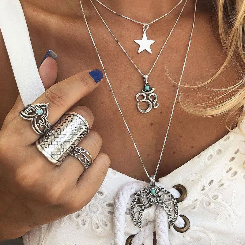 Авторский кулон на шею из серебра