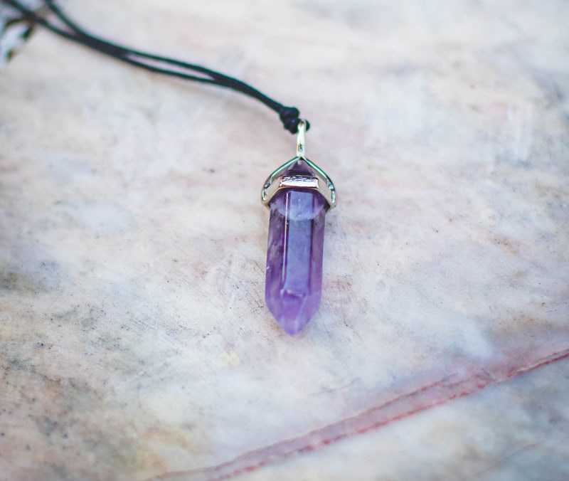 Авторский кулон-кристалл на шею