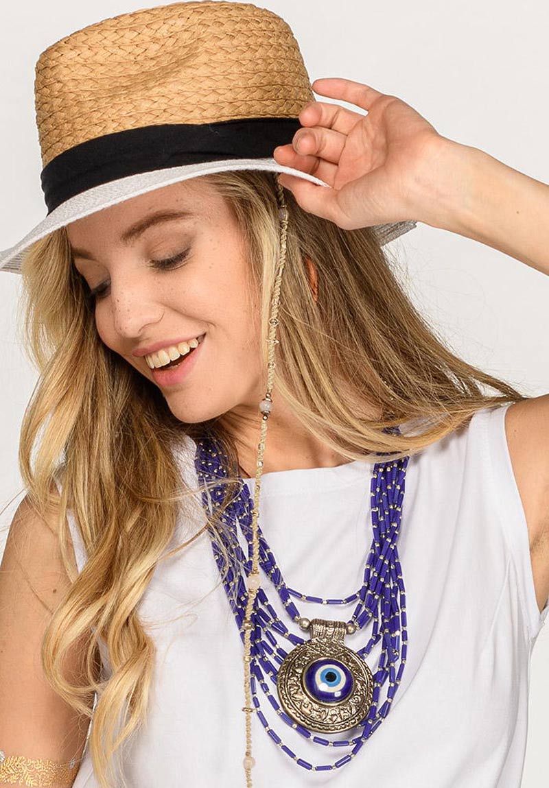 Этнический кулон на шею INDIASTYLE